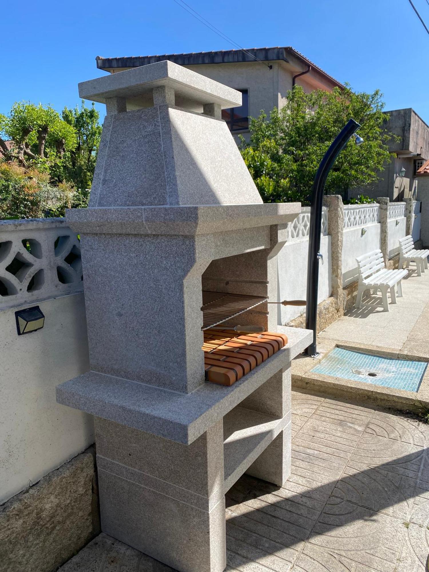 Villa Casa con Piscina cerca de la playa Baiona Exterior foto